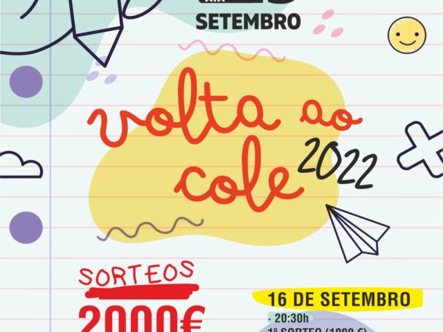 CAMPAÑA VOLTA AO COLE 2022 DE ACOE
