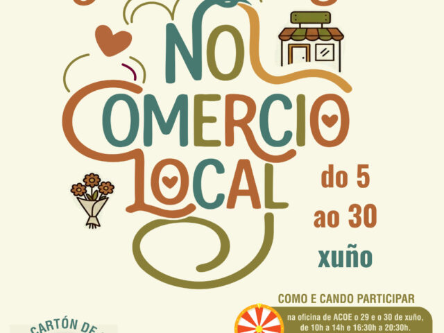 Campaña Agarimos no Comercio Local 2026 de ACOE